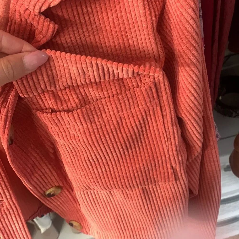 Peach Colored Button Up - Picture 4 of 4